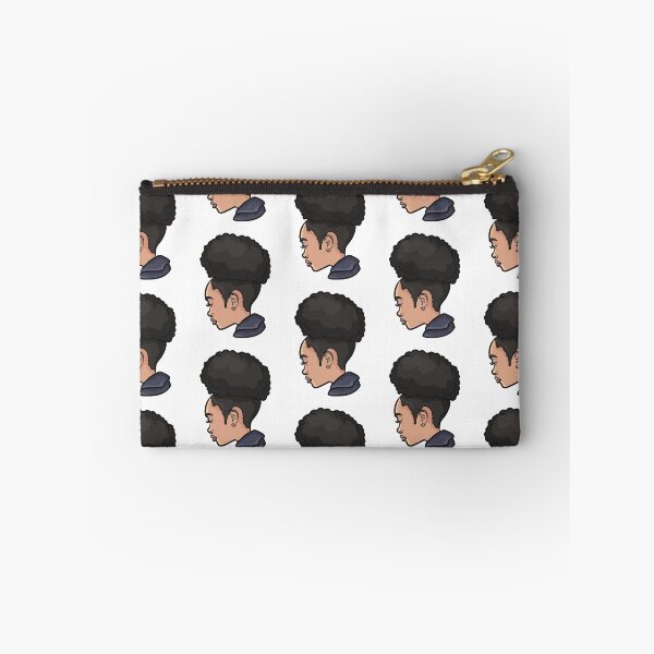 Item preview, Black Girl Afro Puff designed and sold by animejones.