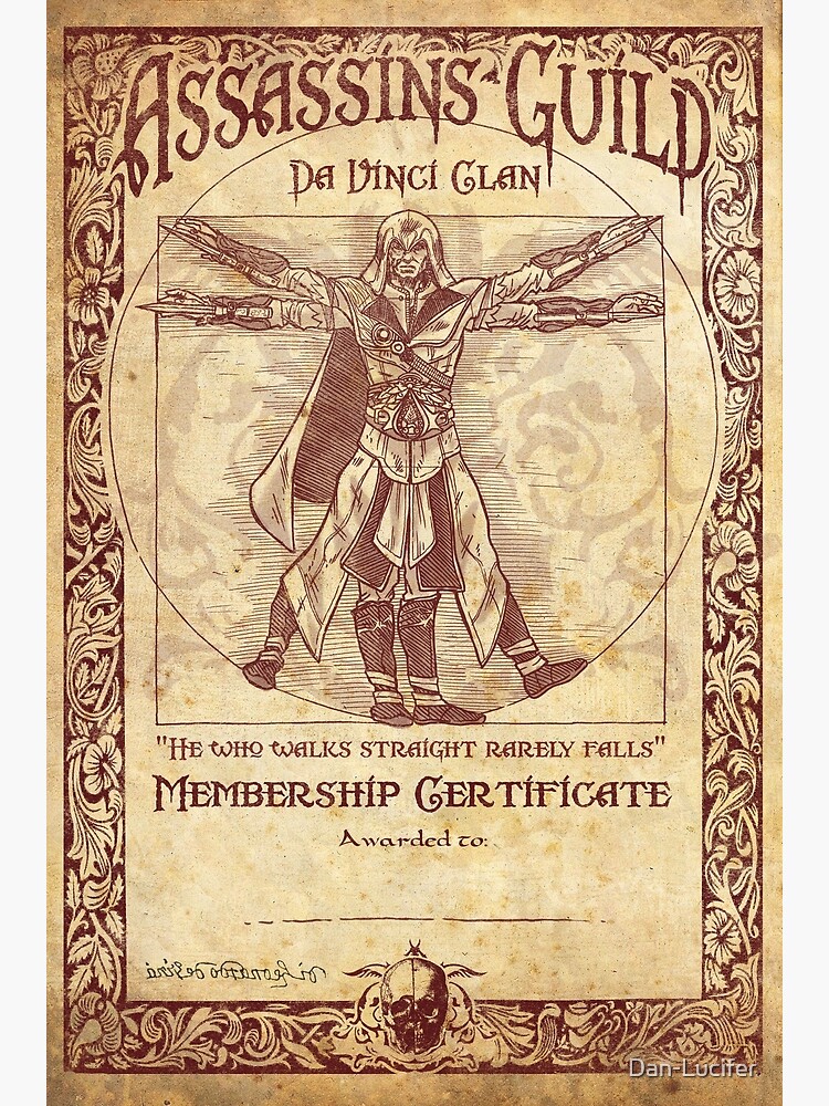 Assassins Guild - Da Vinci Clan by Dan-Lucifer