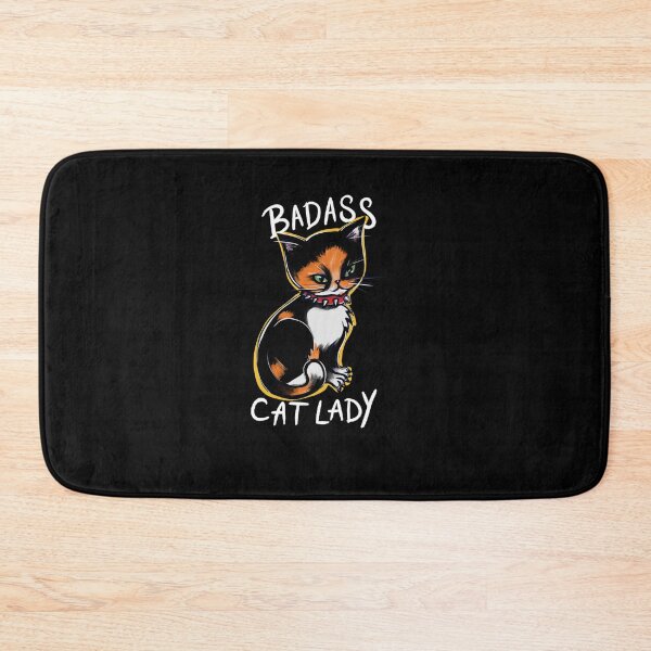 Item preview, Badass Cat Lady designed and sold by FrictionMaxxing.