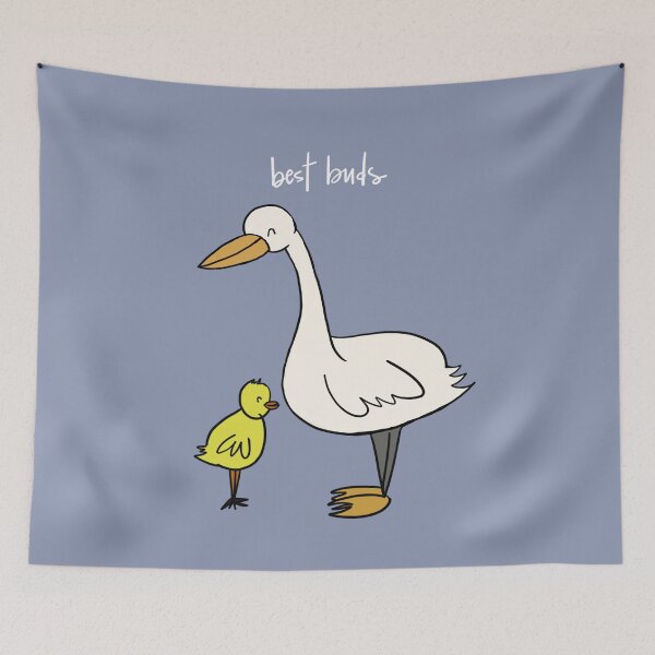 Item preview, Chick and Duck are Best Buds designed and sold by thomaslettering.