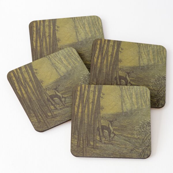 Item preview, Bamboo Forest in Gold and Burnt Umber designed and sold by PhilipHarvey.
