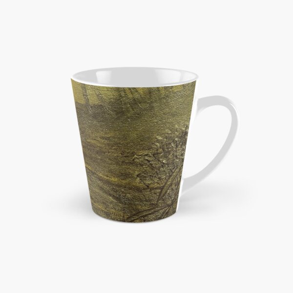 Aperçu de l'œuvre Forêt de bambous en or et terre d'ombre brûlée créée et vendue par PhilipHarvey.