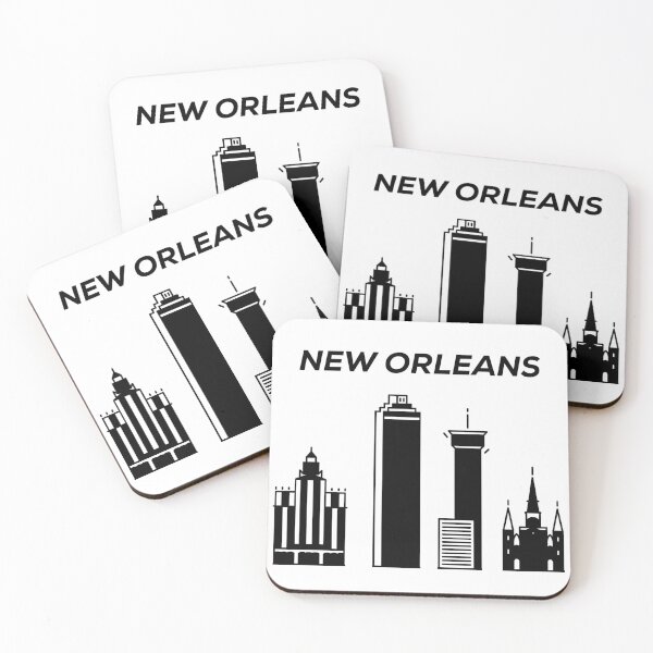 Item preview, New Orleans skyline, Louisiana, USA designed and sold by marosharaf.