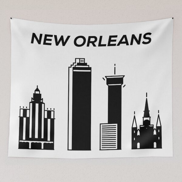 Artikelvorschau, New Orleans-Skyline, Louisiana, USA entworfen und verkauft von marosharaf.