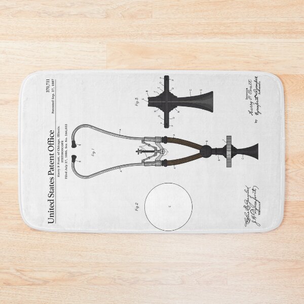 Item preview, Stethoscope Patent designed and sold by FinlayMcNevin.