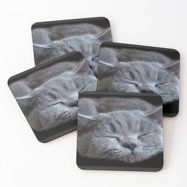 Item preview, british blue shorthair cat feline cute designed and sold by Fractalidocious.