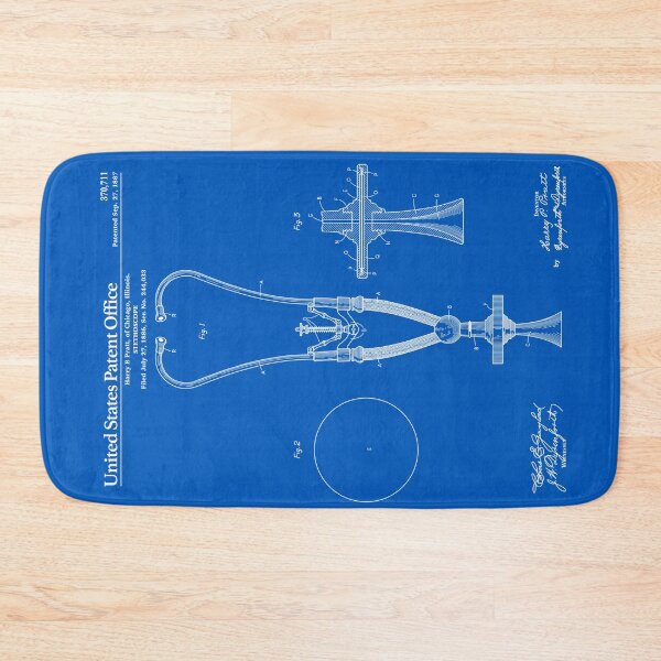 Item preview, Stethoscope Patent - Blueprint designed and sold by FinlayMcNevin.