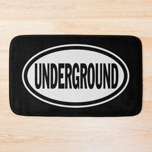 Item preview, UNDERGROUND MUSIC designed and sold by WOOFANG.