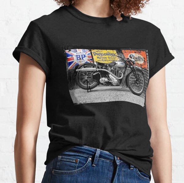 Triton T-Shirt TRITON Triumph Moto Anglaise BSA Vintage Retro biker Motorcycle Motard 