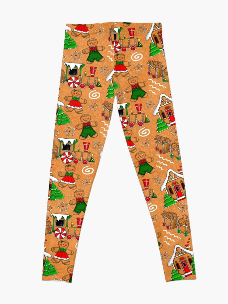 Alternate view of Holiday Gingerbread and Spice Leggings