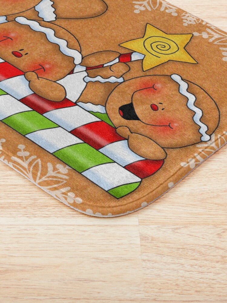 Alternate view of Holiday Gingerbread and Spice Bath Mat