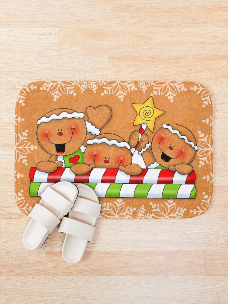 Alternate view of Holiday Gingerbread and Spice Bath Mat