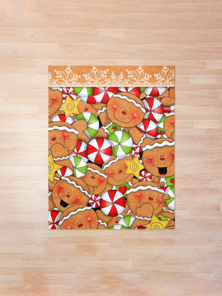Alternate view of Holiday Gingerbread and Spice Comforter