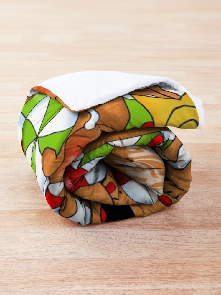 Alternate view of Holiday Gingerbread and Spice Comforter