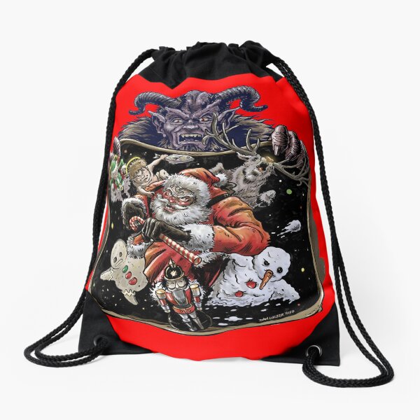 Copy of Xmas League Age of Krampus Drawstring Bag