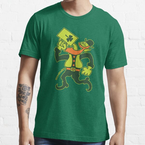 Saint Patrick's Irish Man Drinking Beer Essential T-Shirt