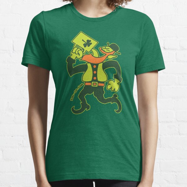 Saint Patrick's Irish Man Drinking Beer Essential T-Shirt