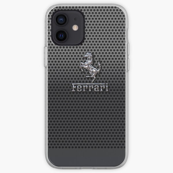 ferrari carbon iPhone Soft Case