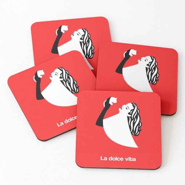 Item preview, The dolce vita frederico fellini minimalist cinema design designed and sold by Rozbud.