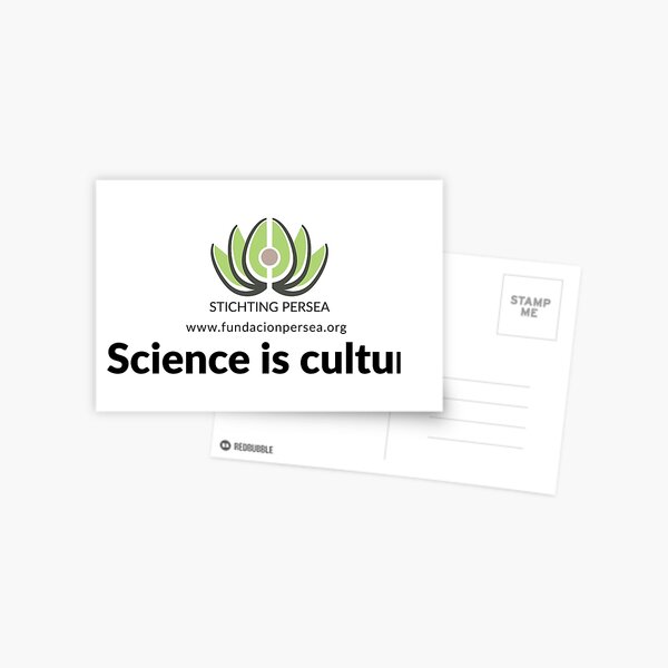 Tee Science is Culture Original Postcard