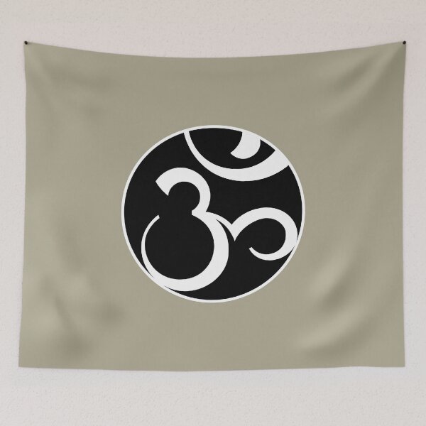 Item preview, Stylized OM Syllable Mandala designed and sold by Thoth Adan.