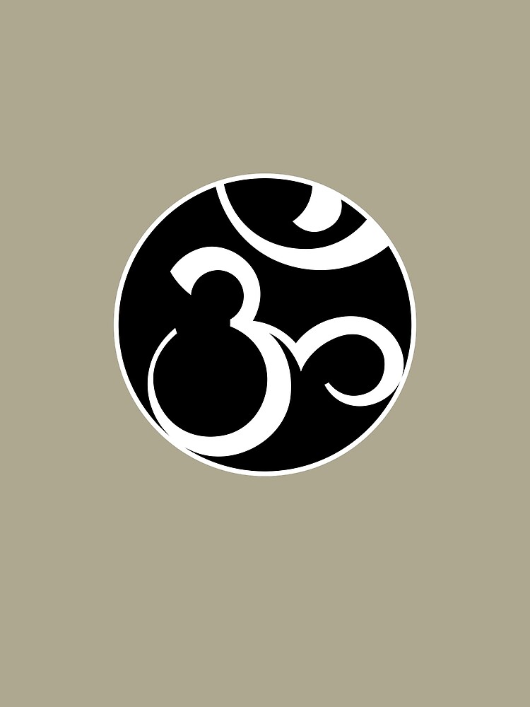 Stylized OM Syllable Mandala by Thoth-Adan