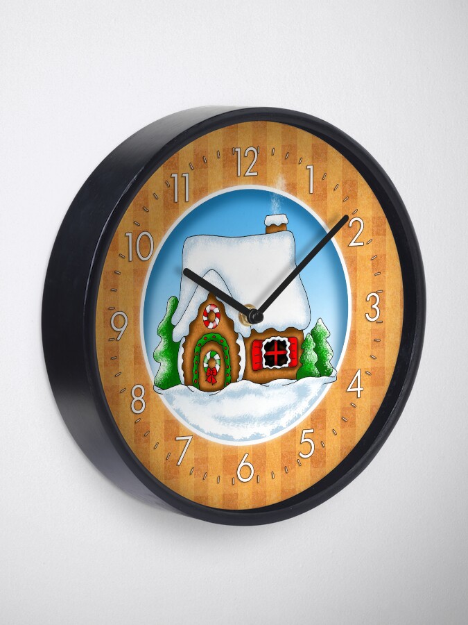 Alternate view of Holiday Gingerbread and Spice Clock