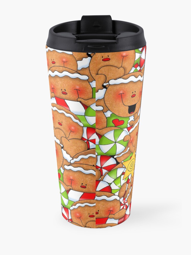 Alternate view of Holiday Gingerbread and Spice Travel Mug