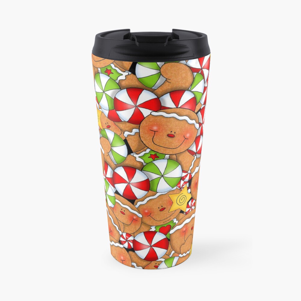 Holiday Gingerbread and Spice Travel Mug