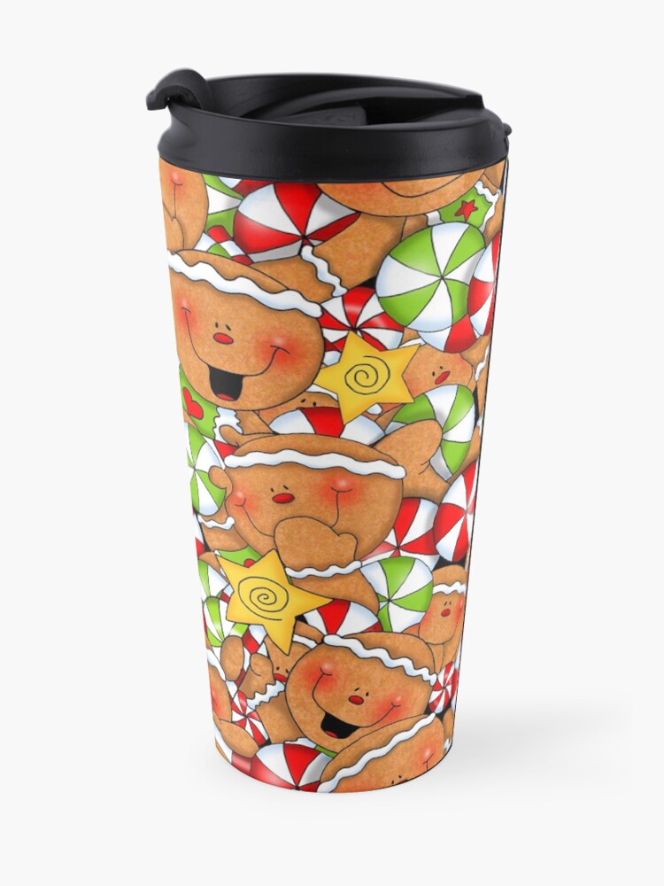 Alternate view of Holiday Gingerbread and Spice Travel Mug