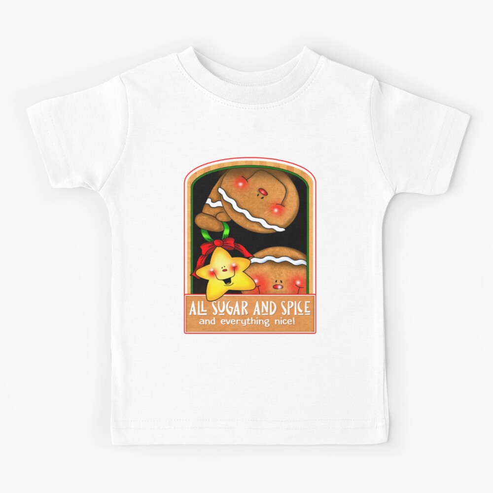 Holiday Gingerbread and Spice Kids T-Shirt