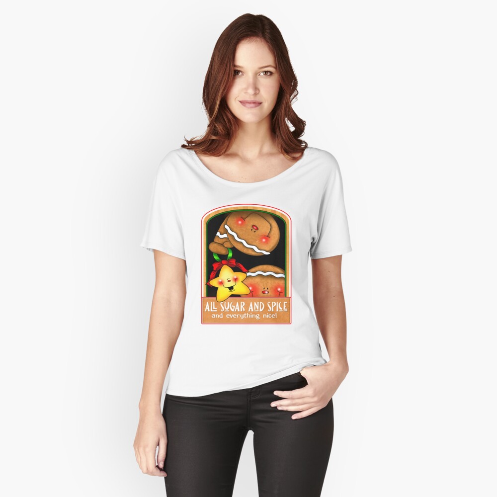 Holiday Gingerbread and Spice Relaxed Fit T-Shirt