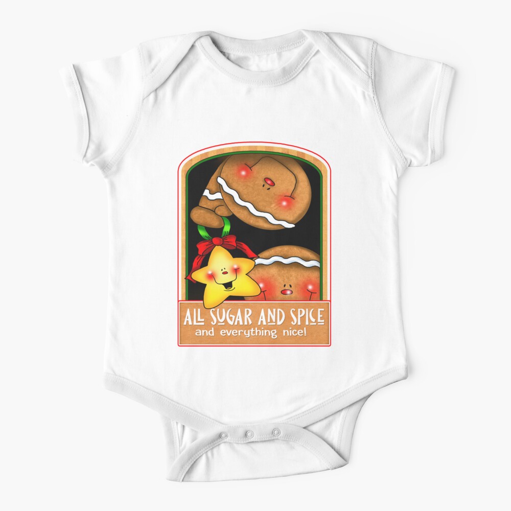 Holiday Gingerbread and Spice Baby One-Piece