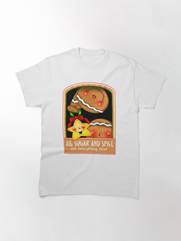 Alternate view of Holiday Gingerbread and Spice Classic T-Shirt