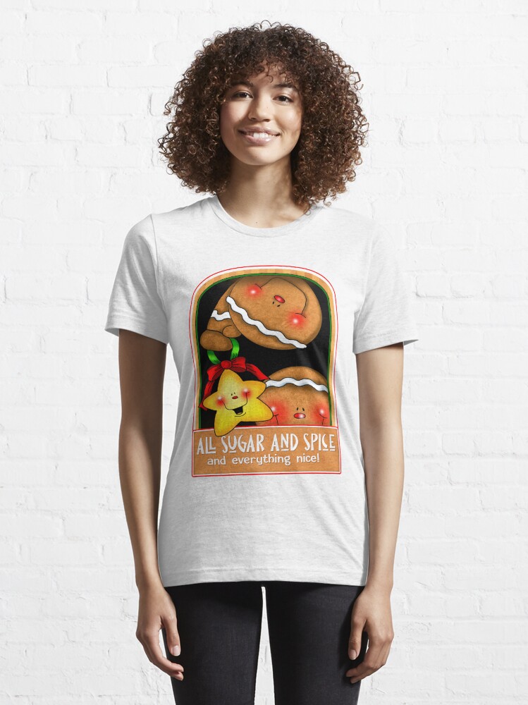 Alternate view of Holiday Gingerbread and Spice Essential T-Shirt