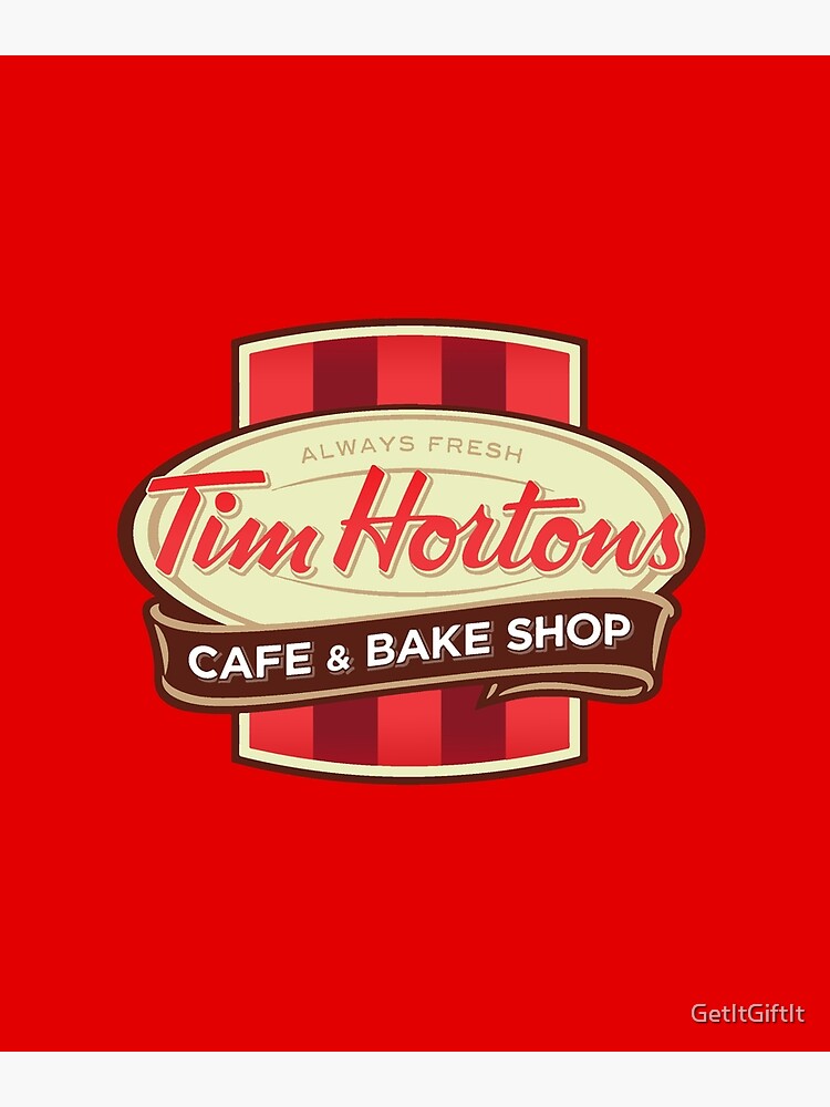 Tim Hortons Canadian Coffee Chain design Premium Matte Vertical Poster Tim Hortons Canadian Coffee Chain design Premium Matte Vertical Poster