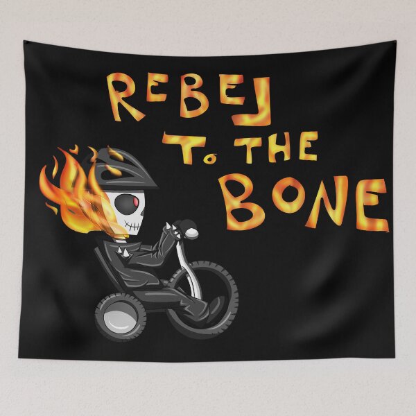 Item preview, Rebel to the bone - Chibi Ghost Rider designed and sold by Aleina928.