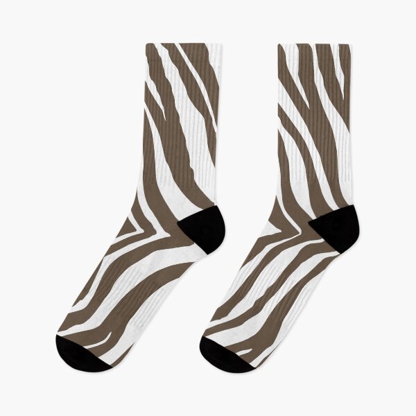 Item preview, Zebra: Mid Brown and White designed and sold by XCEEDTRANSITION.