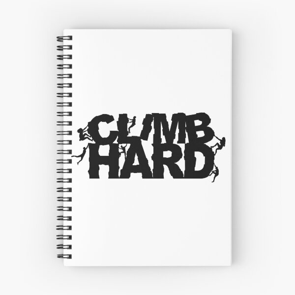 Item preview, Climb Hard (silhouettes) designed and sold by AimlessWorks.