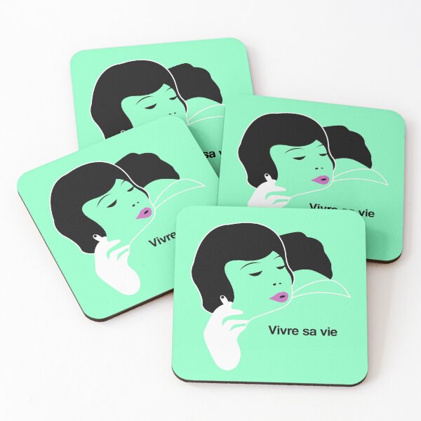 Item preview, Live your life movie fan art anna karina godard designed and sold by Rozbud.