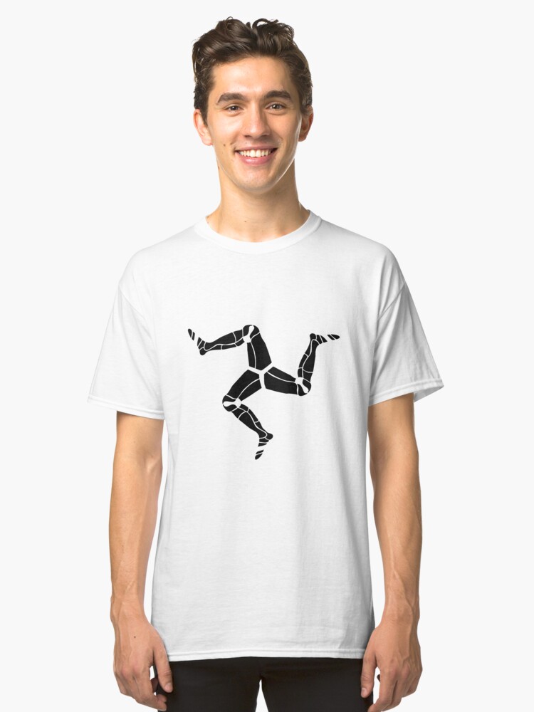 Alternate view of 3 legs of Man, Isle of Man symbol Classic T-Shirt