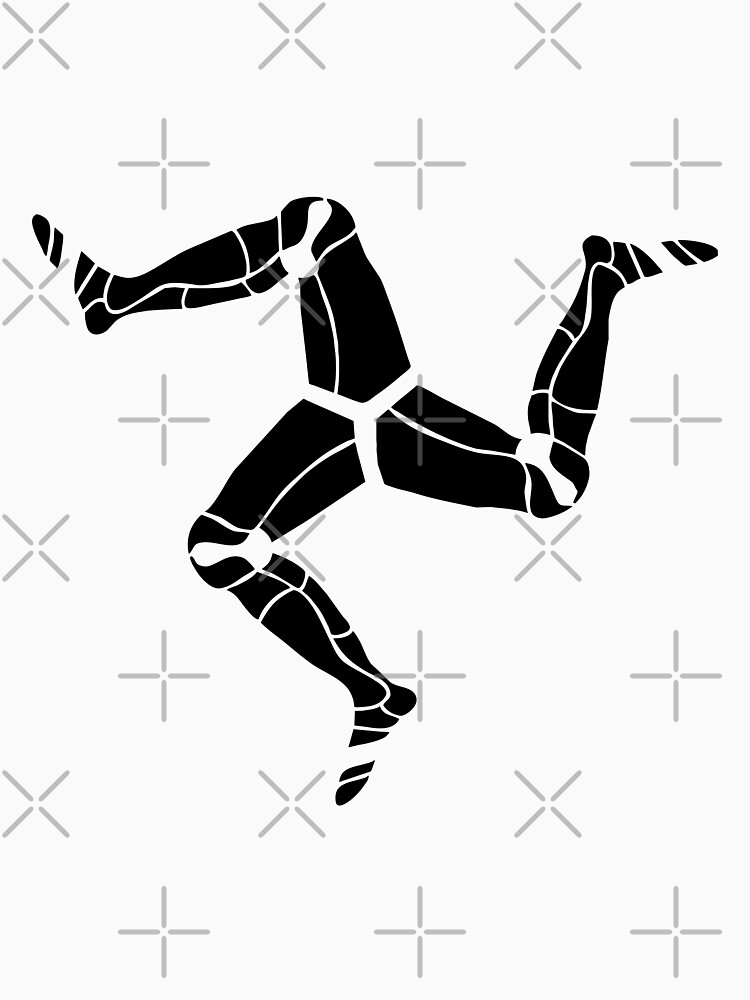3 legs of Man, Isle of Man symbol by tribbledesign