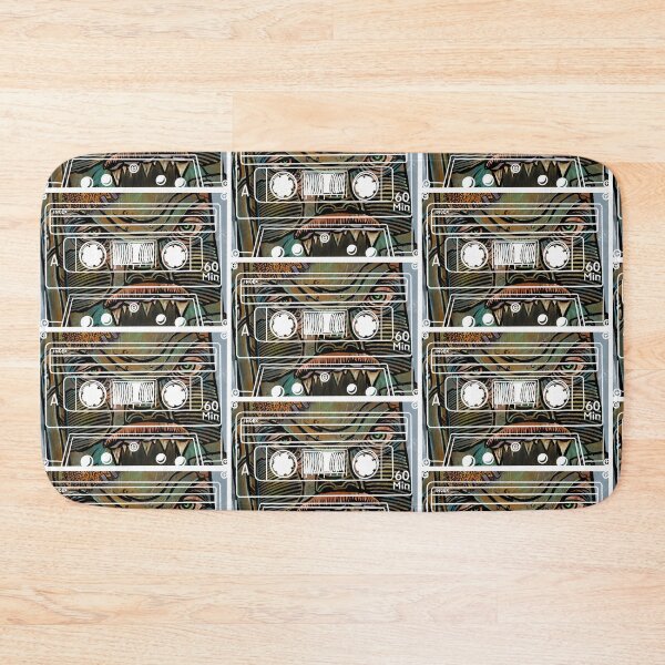 Item preview, pop-art tape cassette haunted book designed and sold by Gammaraybots.