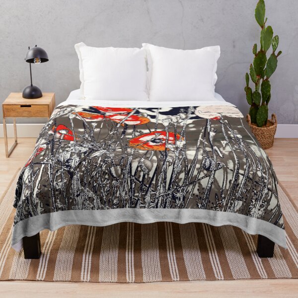 Item preview, Wild poppies from the meadow flowers bywhacky  designed and sold by designbywhacky.