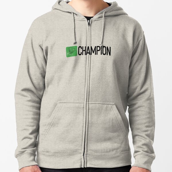 Badminton Champion Zipped Hoodie