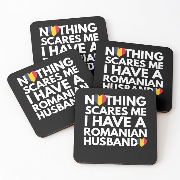 Item preview, Nothing Scares Me, I Have Romanian Husband designed and sold by HelloFromAja.