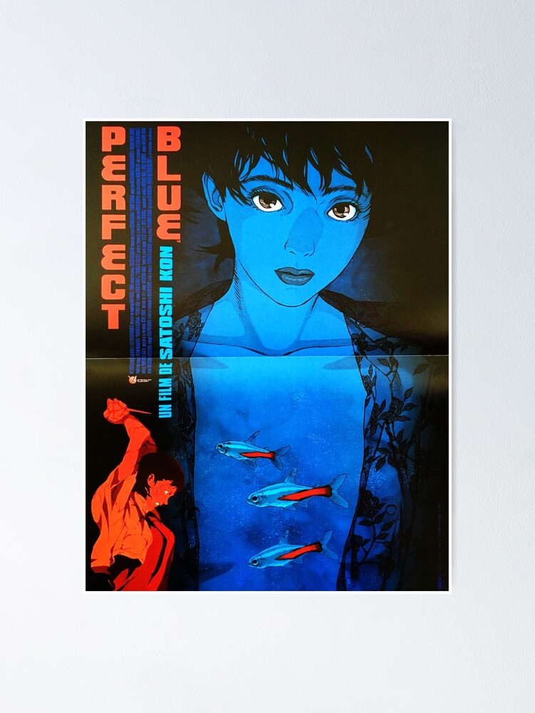 Perfektes Blaues Plakat Poster Von Blurclothinguk Redbubble