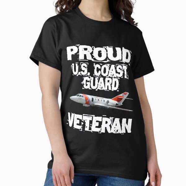 Proud U.S. Coast Guard Veteran Falcon Classic T-Shirt
