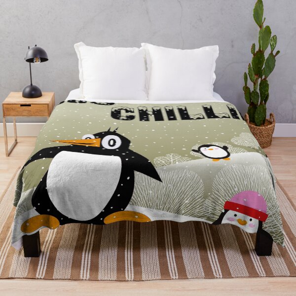 Item preview, Cute Penguins Enjoying Winter designed and sold by MclaughlinGifts.