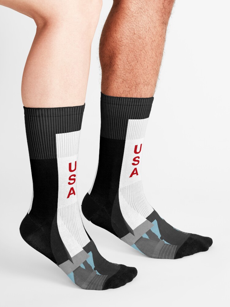 Alternate view of Saturn V socks (500F) Socks